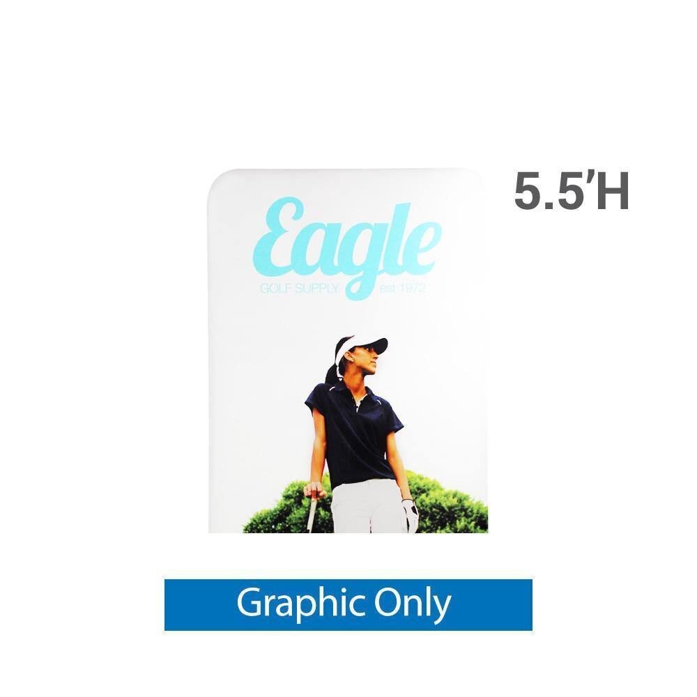 4 ft. EZ Extend® Displays — Double Sided Graphic Only / 66 in
